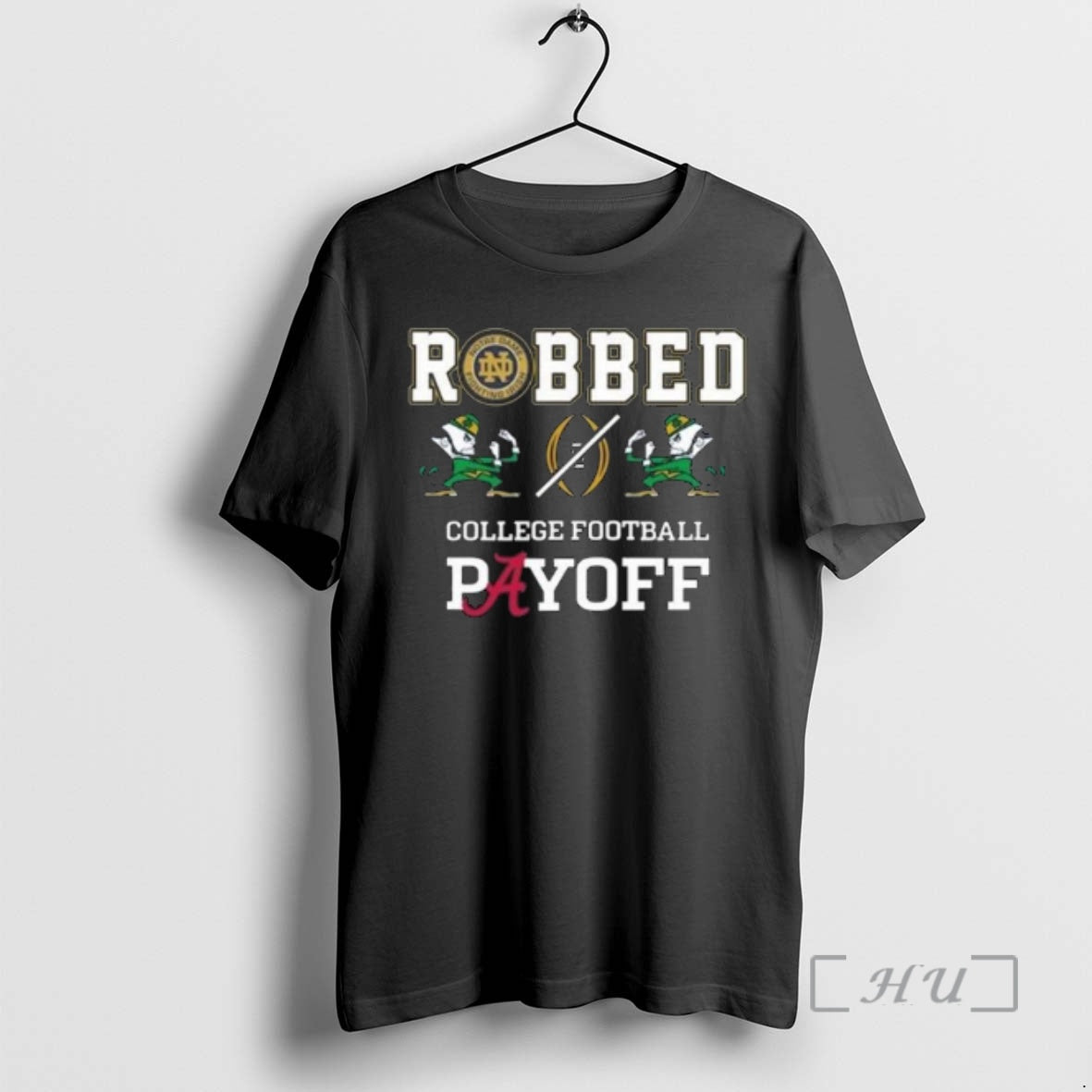 Officials Robbed College Football Playoff Notre Dame Fighting Irish 2025 T-Shirts, Hoodie, Sweatshirt - T-Shirt, Sweatshirt, Hoodie