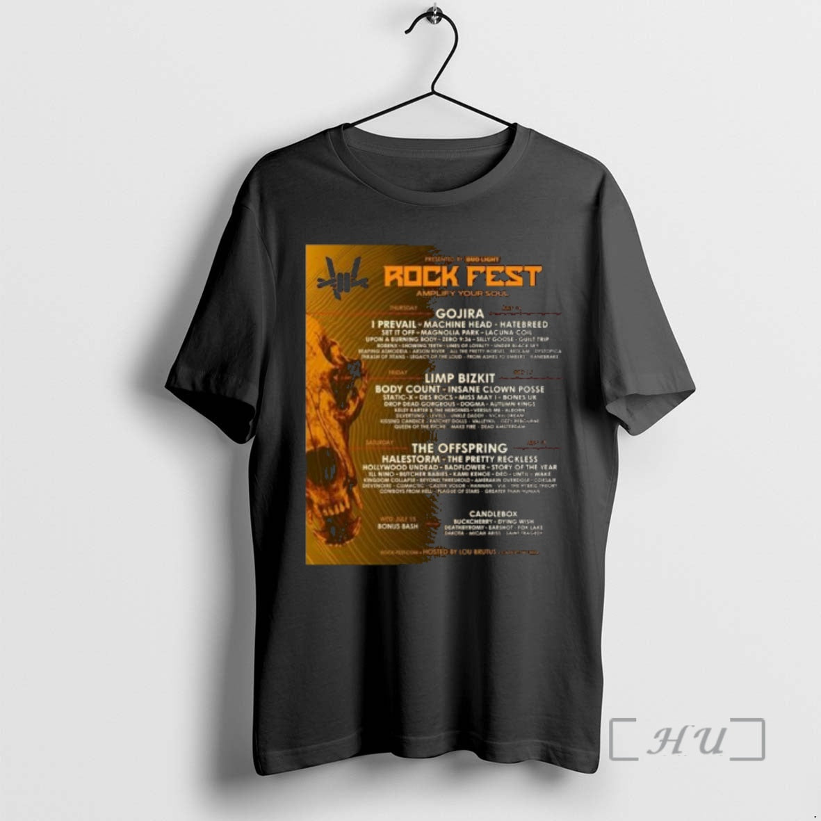 Officials Rock Fest Wisconsin Amplify Your Soul Full Lineup July 15 16 17 18 T-Shirts, Hoodie, Sweatshirt - T-Shirt, Sweatshirt, Hoodie