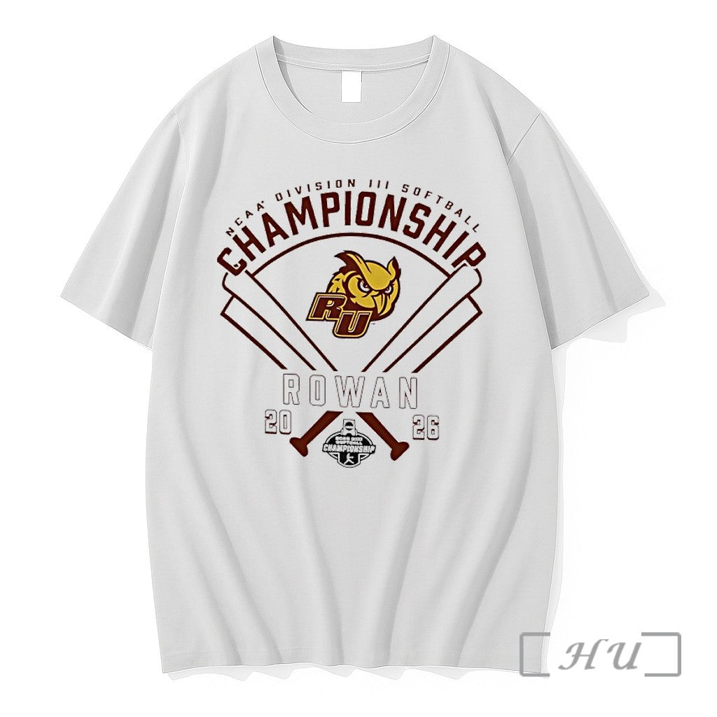 Officials Rowan 2026 Ncaa Division Iii Softball Championship Unisex T-shirt, Sweatshirt, Hoodie, Long Sleeve Tee - T-Shirt, Sweatshirt, Hoodie