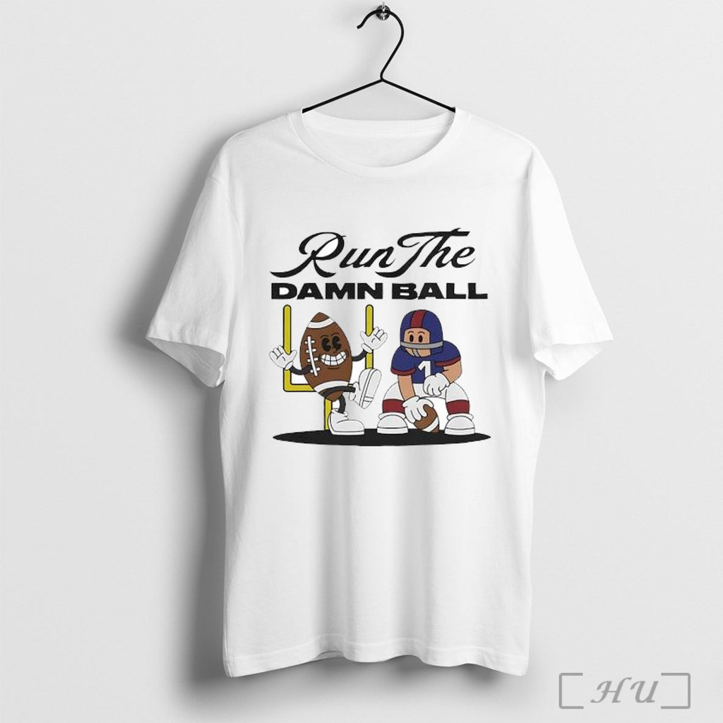 Officials Run The Damn Ball Football Player And Football T Shirt Unisex T-shirt, Sweatshirt, Hoodie, Long Sleeve Tee - T-Shirt, Sweatshirt, Hoodie