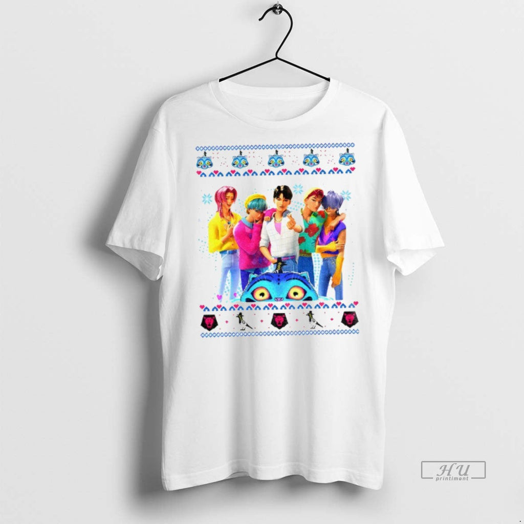 Officials Saja Boys Band Ugly Derpy The Tiger Kpop Movie Tour Christmas Shirt Sweater Unisex T-shirt, Sweatshirt, Hoodie, Long Sleeve Tee - T-Shirt, Sweatshirt, Hoodie