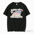 Officials Same Sh Different Day Broken Planet Calendar Black Unisex T-shirt, Sweatshirt, Hoodie, Long Sleeve Tee - T-Shirt, Sweatshirt, Hoodie