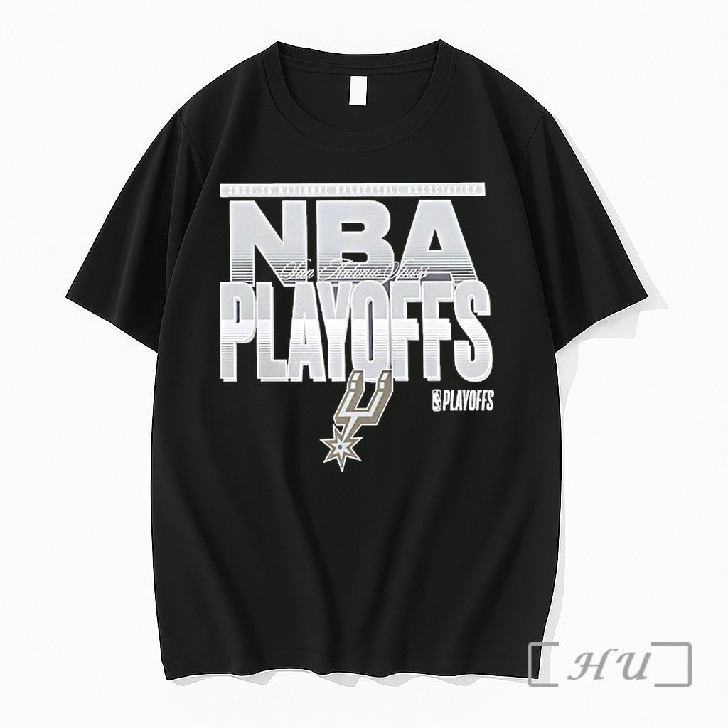 Officials San Antonio Spurs 2026 Nba Playoffs Logo Unisex T-shirt, Sweatshirt, Hoodie, Long Sleeve Tee - T-Shirt, Sweatshirt, Hoodie