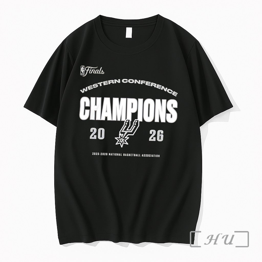 Officials San Antonio Spurs Basketball Western Conference Champions 2026 Classic Tee Premium T Shirts Sweater - T-Shirt, Sweatshirt, Hoodie
