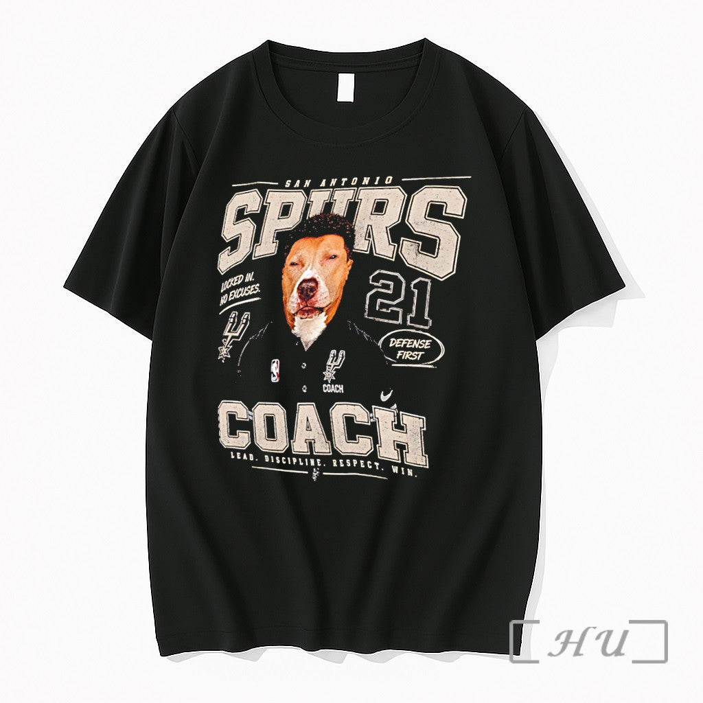 Officials San Antonio Spurs Coach The Mitch Johnson Dog Meme Tee Premium T Shirts Sweater Unisex T-shirt, Sweatshirt, Hoodie, Long Sleeve Tee - T-Shirt, Sweatshirt, Hoodie