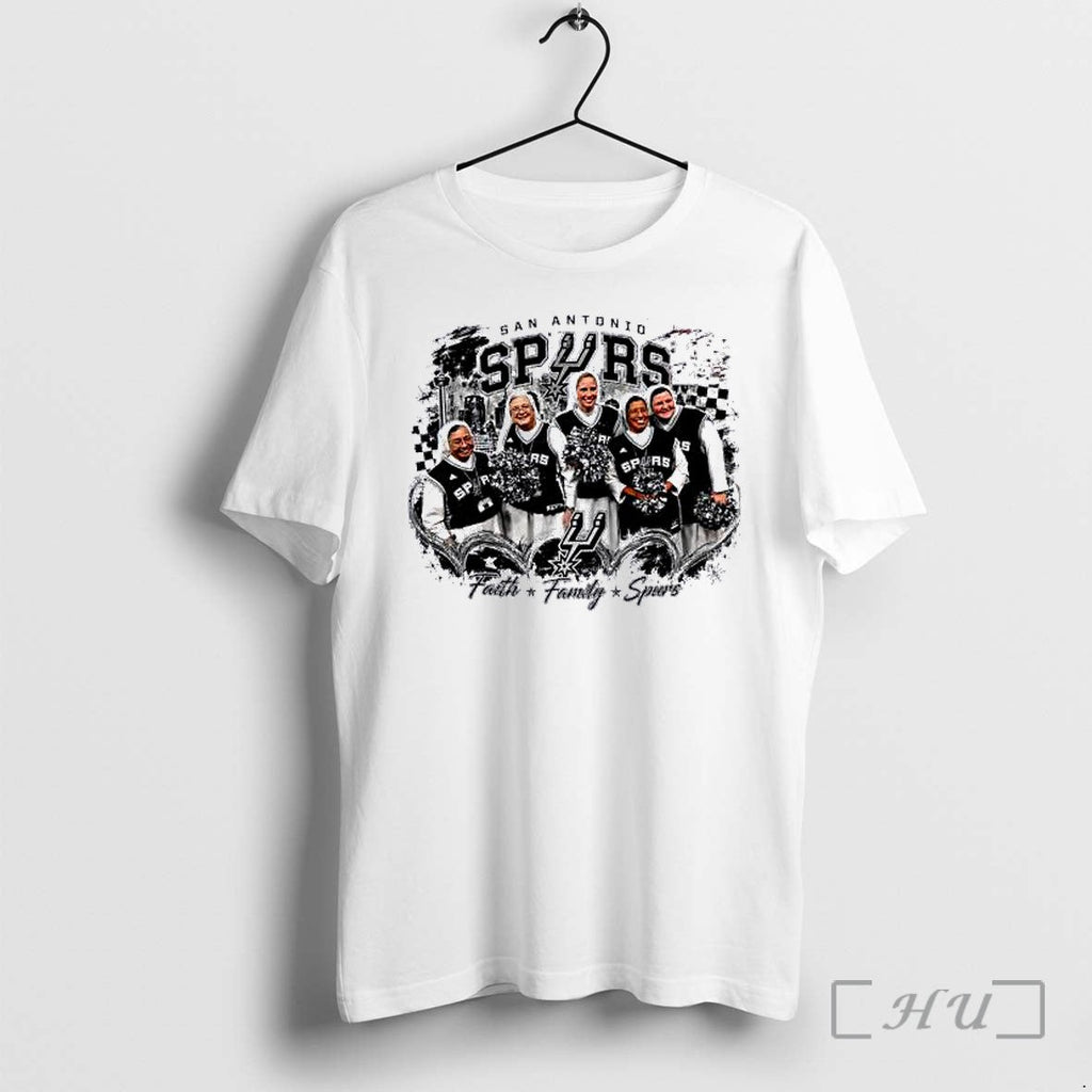 Officials San Antonio Spurs Faith Family Spurs Unisex T-shirt, Sweatshirt, Hoodie, Long Sleeve Tee - T-Shirt, Sweatshirt, Hoodie