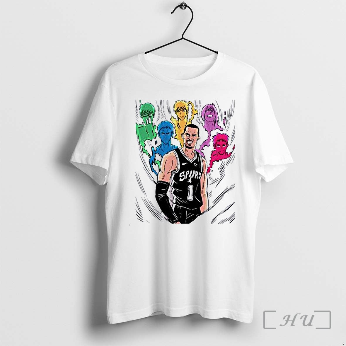 Officials San Antonio Spurs Generation Of Miracles Anime Crossover Basketball Unisex T-shirt, Sweatshirt, Hoodie, Long Sleeve Tee - T-Shirt, Sweatshirt, Hoodie
