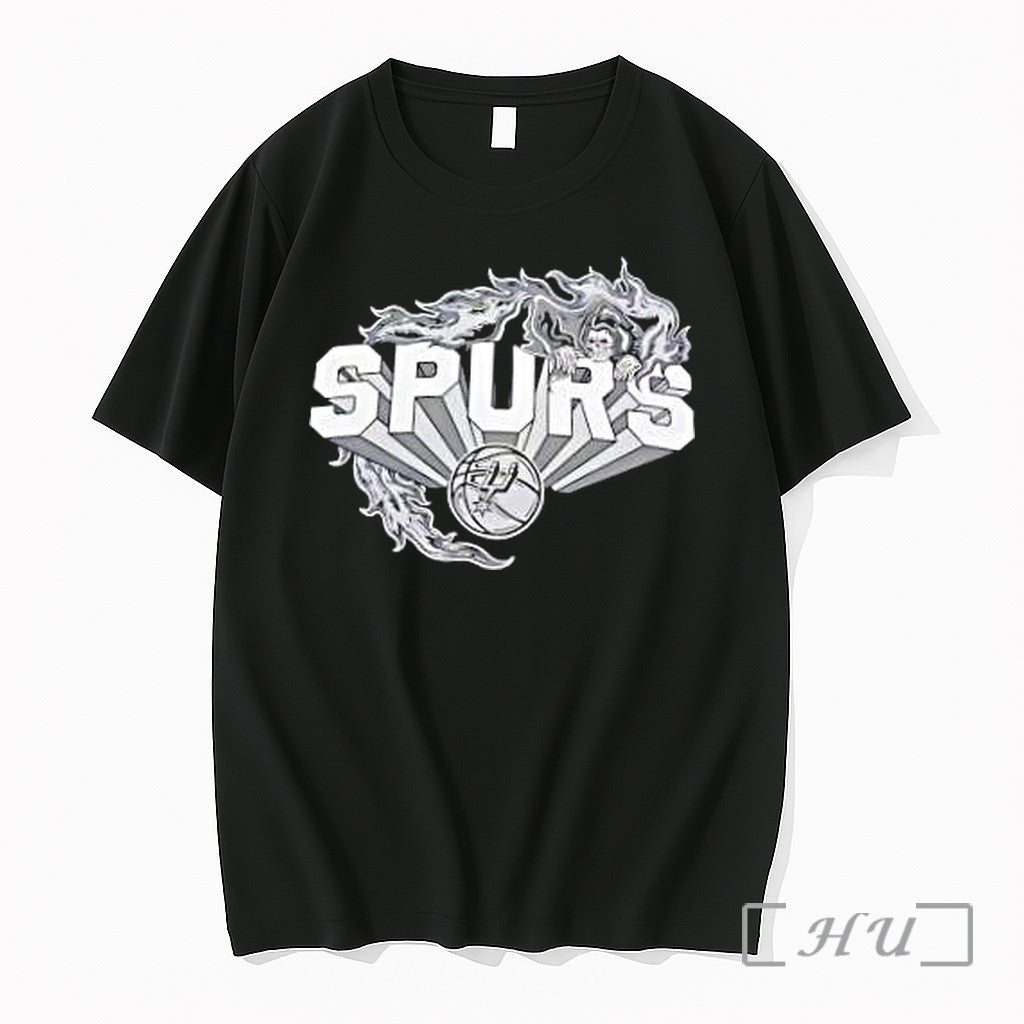 Officials San Antonio Spurs Nba Grim Reaper Flaming Skull Logo Unisex T-shirt, Sweatshirt, Hoodie, Long Sleeve Tee - T-Shirt, Sweatshirt, Hoodie