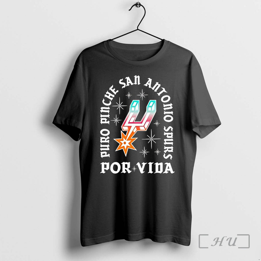 Officials San Antonio Spurs Puro Pincehe For Vida Unisex T-shirt, Sweatshirt, Hoodie, Long Sleeve Tee - T-Shirt, Sweatshirt, Hoodie