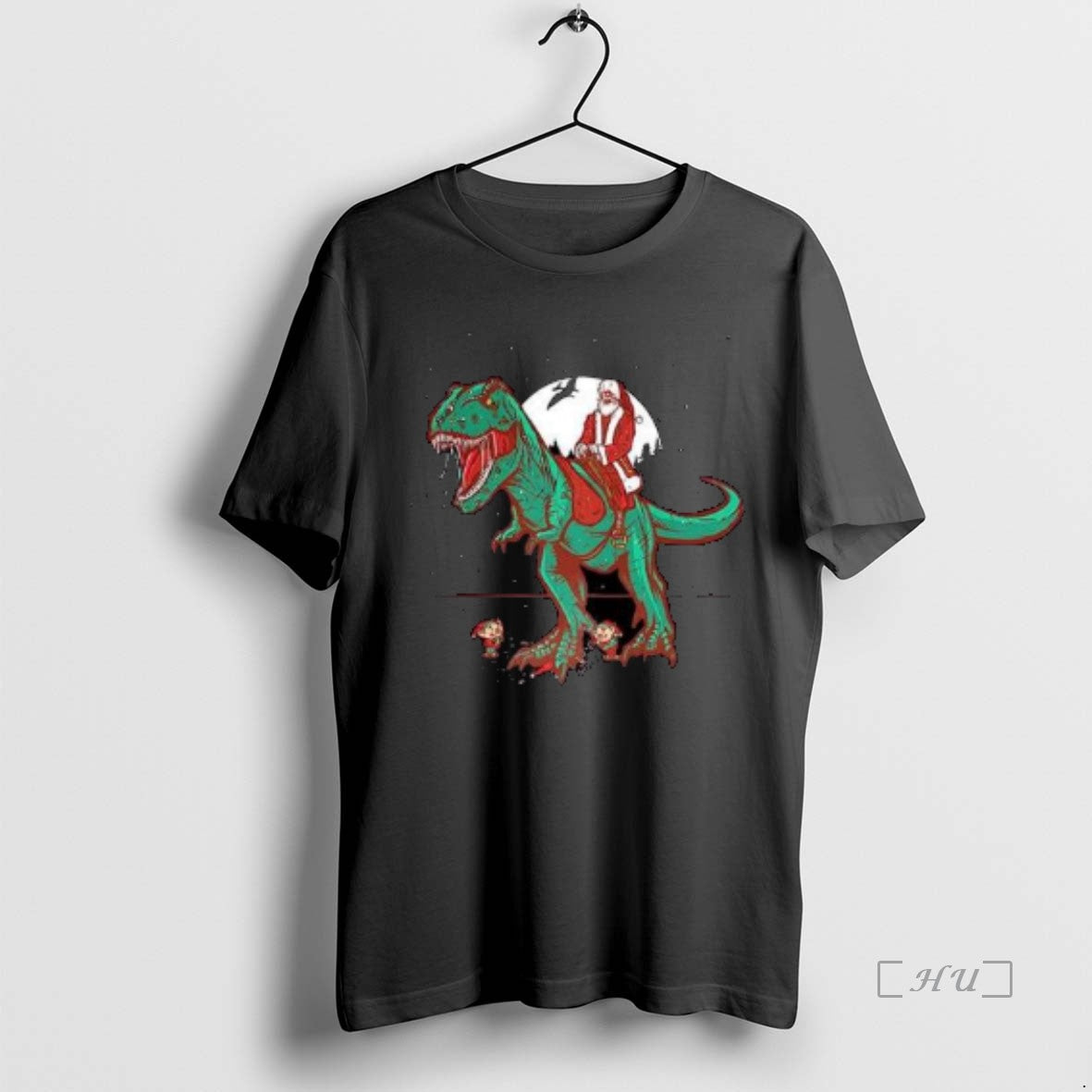 Officials Santa Rides T Rex Jurassic Circle Black T-Shirts, Hoodie, Sweatshirt - T-Shirt, Sweatshirt, Hoodie