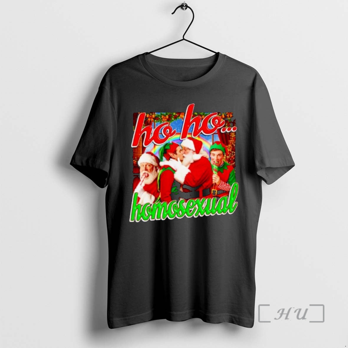 Officials Santa Elf Ho Ho Homosexual Ornaments T-Shirts, Hoodie, Sweatshirt - T-Shirt, Sweatshirt, Hoodie