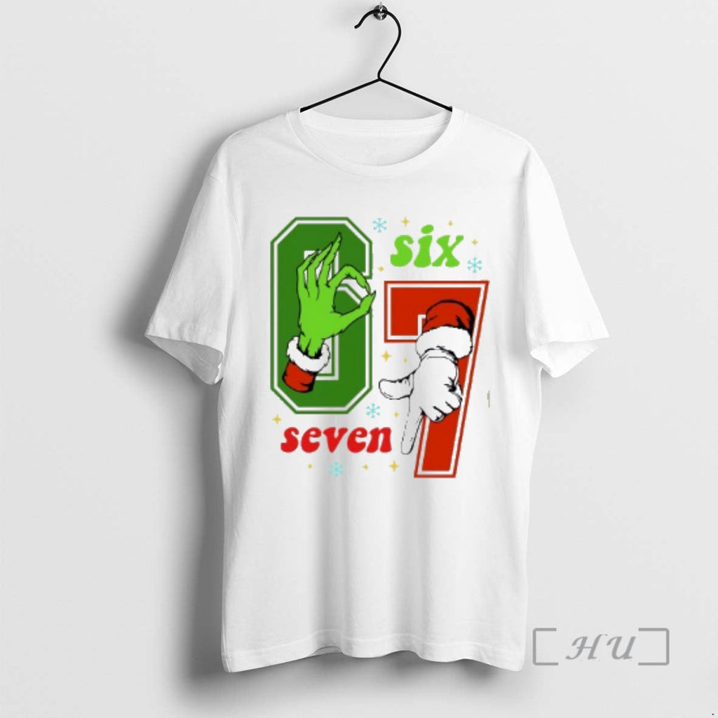 Officials Santa Grinch Six Seven 6 7 T-Shirts, Hoodie, Sweatshirt - T-Shirt, Sweatshirt, Hoodie