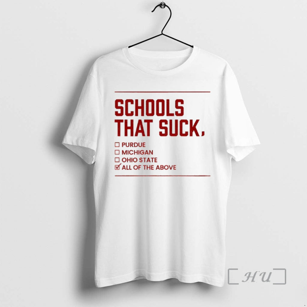 Officials Schools That Suck Checkbox Indiana Hoosier Football Big10 Champions T-Shirts, Hoodie, Sweatshirt - T-Shirt, Sweatshirt, Hoodie