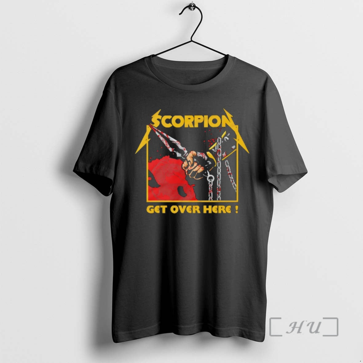 Officials Scorpion Mortal Kombat Get Over Here T-Shirts, Hoodie, Sweatshirt - T-Shirt, Sweatshirt, Hoodie