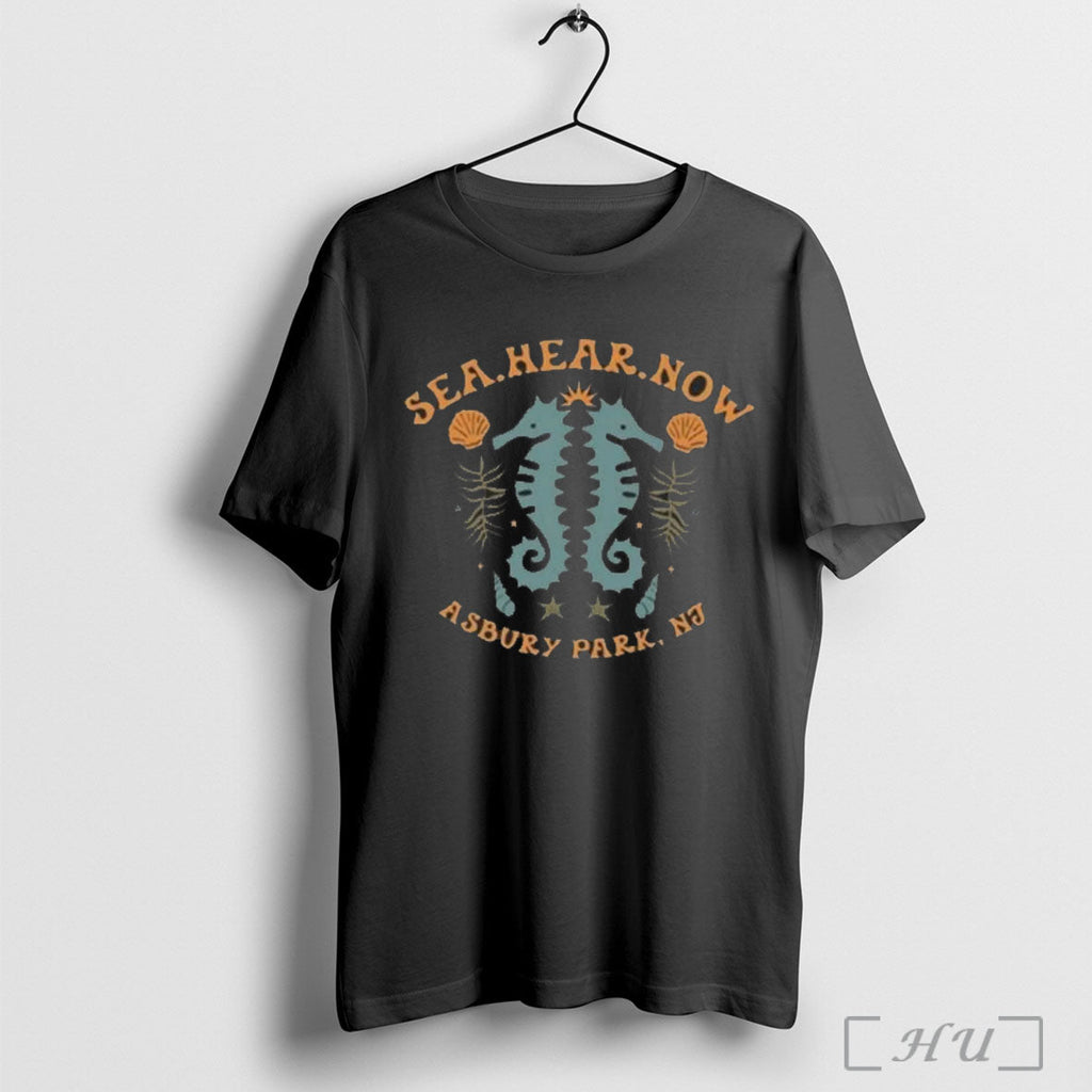 Officials Sea Hear Now Festival Asbury Park 9 14 And 9 14 2025 Unisex T-shirt, Sweatshirt, Hoodie, Long Sleeve Tee - T-Shirt, Sweatshirt, Hoodie