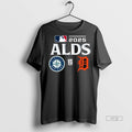 Officials Seattle Mariners Vs Detroit Tigers 2025 Mlb Alds Matchup Shirt Sweater Unisex T-shirt, Sweatshirt, Hoodie, Long Sleeve Tee - T-Shirt, Sweatshirt, Hoodie
