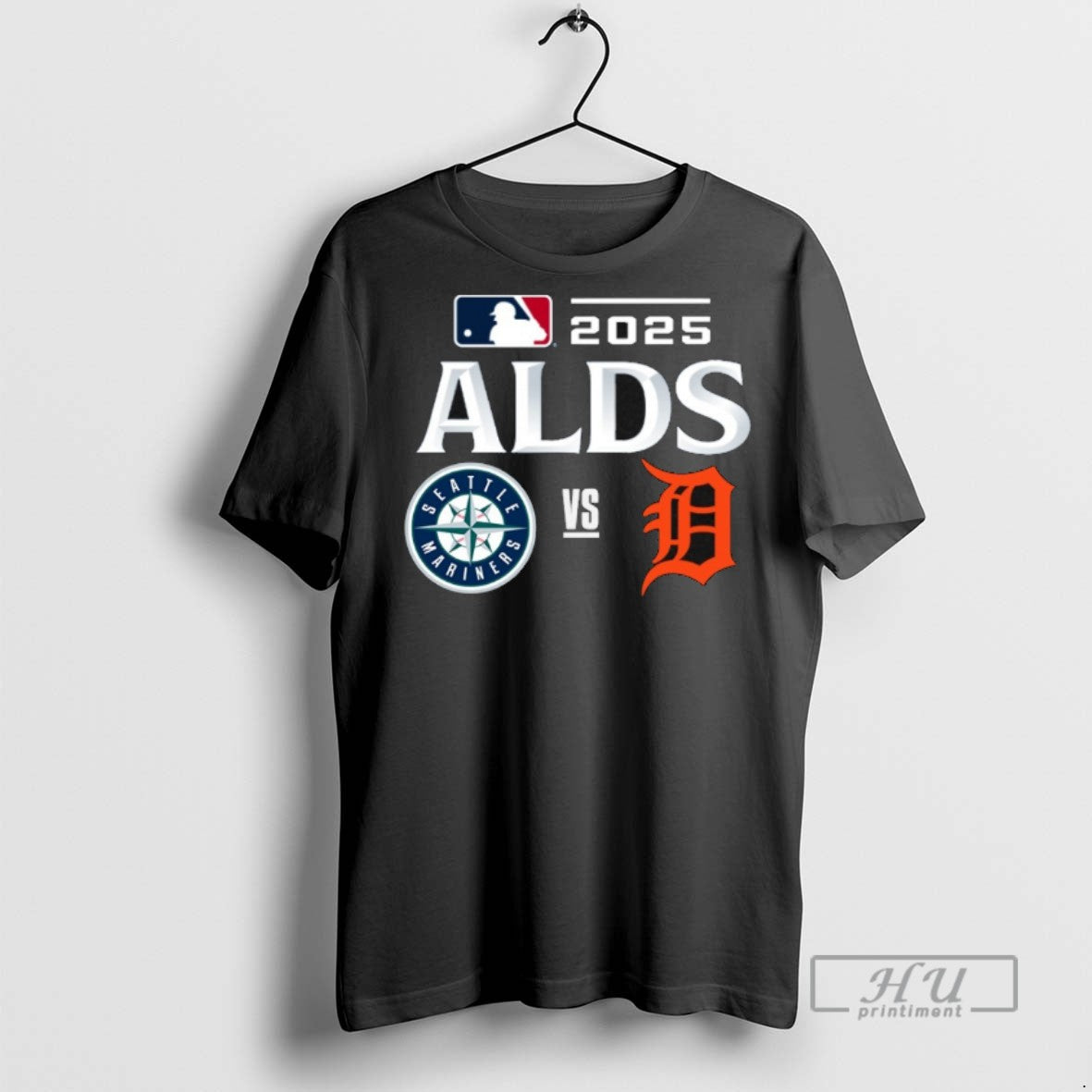 Officials Seattle Mariners Vs Detroit Tigers 2025 Mlb Alds Matchup T Shirt Unisex T-shirt, Sweatshirt, Hoodie, Long Sleeve Tee - T-Shirt, Sweatshirt, Hoodie