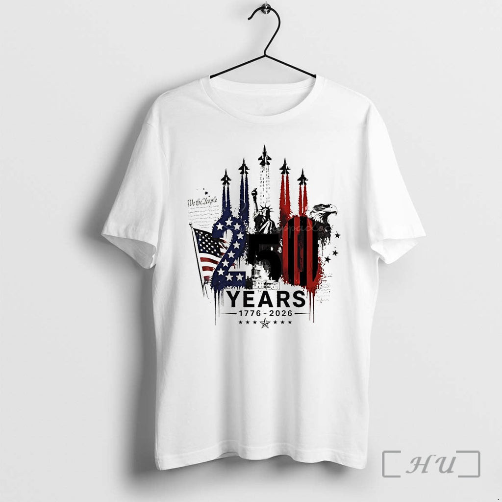 Officials Semiquincentennial 1776 2026 Usa 250th Anniversary We The People Firework Premium T Shirts Sweater - T-Shirt, Sweatshirt, Hoodie