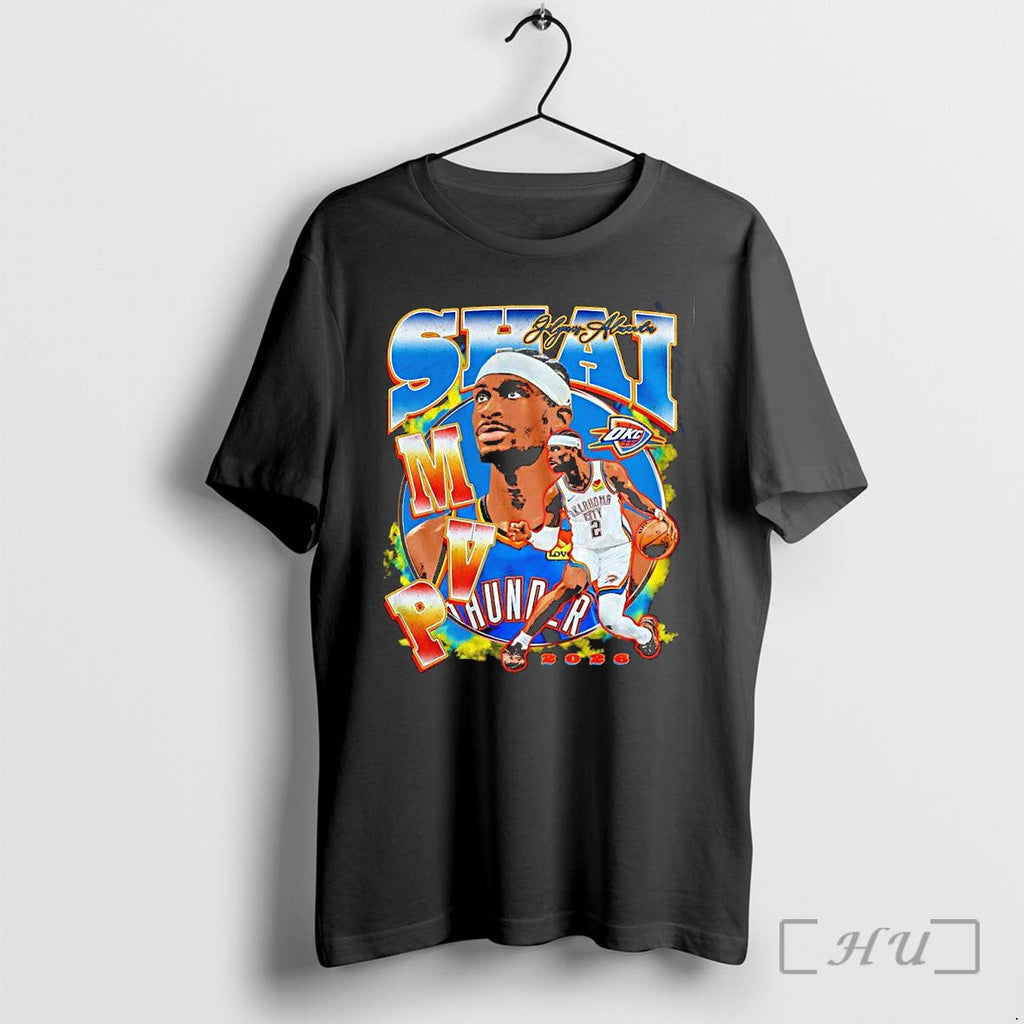 Officials Shai Gilgeous Alexander Mvp Oklahoma City Thunder Nba 2023 Unisex T-shirt, Sweatshirt, Hoodie, Long Sleeve Tee - T-Shirt, Sweatshirt, Hoodie