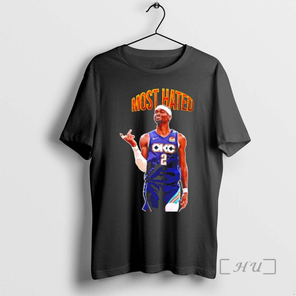 Officials Shai Gilgeous Alexander Most Hated Okc Thunder 2 Time Mvp Premium T Shirts Sweater - T-Shirt, Sweatshirt, Hoodie