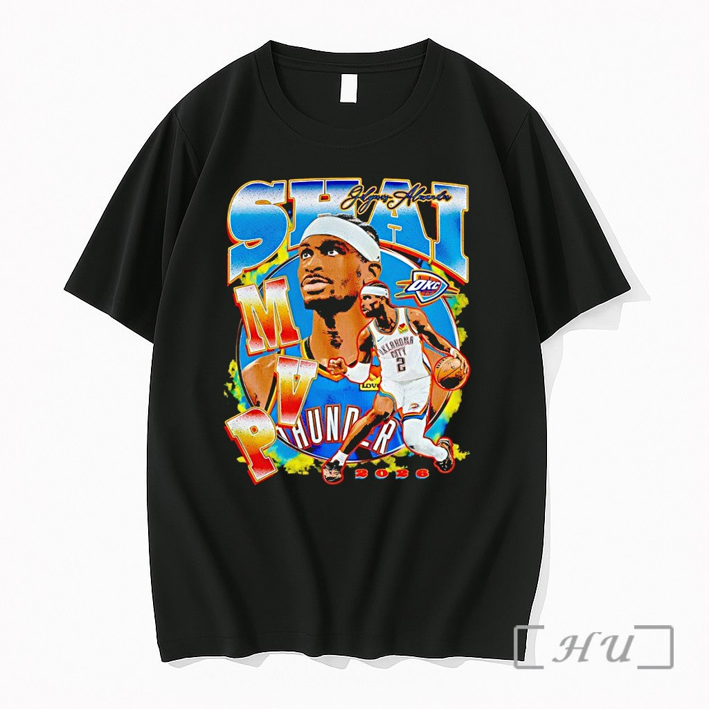 Officials Shai Sga Shai Gilgeous Alexander Mvp 2026 Graphic Unisex T-shirt, Sweatshirt, Hoodie, Long Sleeve Tee - T-Shirt, Sweatshirt, Hoodie