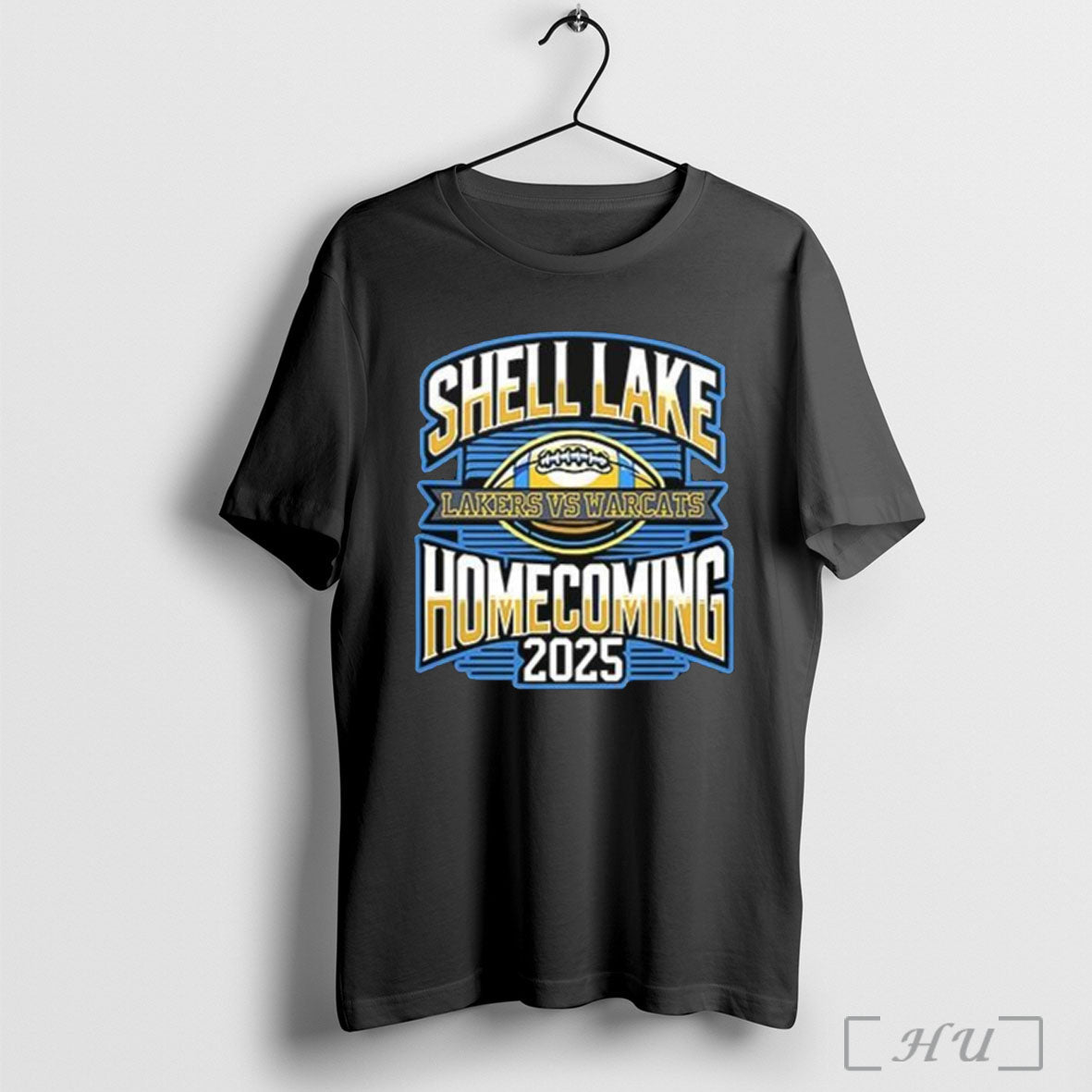 Officials Shell Lake Homecoming 2025 Lakers Vs Warcats Football Match T Shirt Unisex T-shirt, Sweatshirt, Hoodie, Long Sleeve Tee - T-Shirt, Sweatshirt, Hoodie