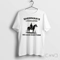 Officials Shermans Landscaping We Clear Everything Tee Unisex T-shirt, Sweatshirt, Hoodie, Long Sleeve Tee - T-Shirt, Sweatshirt, Hoodie