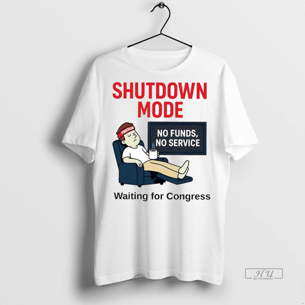Officials Shutdown Mode Waiting For Congress Shirt Sweater Unisex T-shirt, Sweatshirt, Hoodie, Long Sleeve Tee - T-Shirt, Sweatshirt, Hoodie