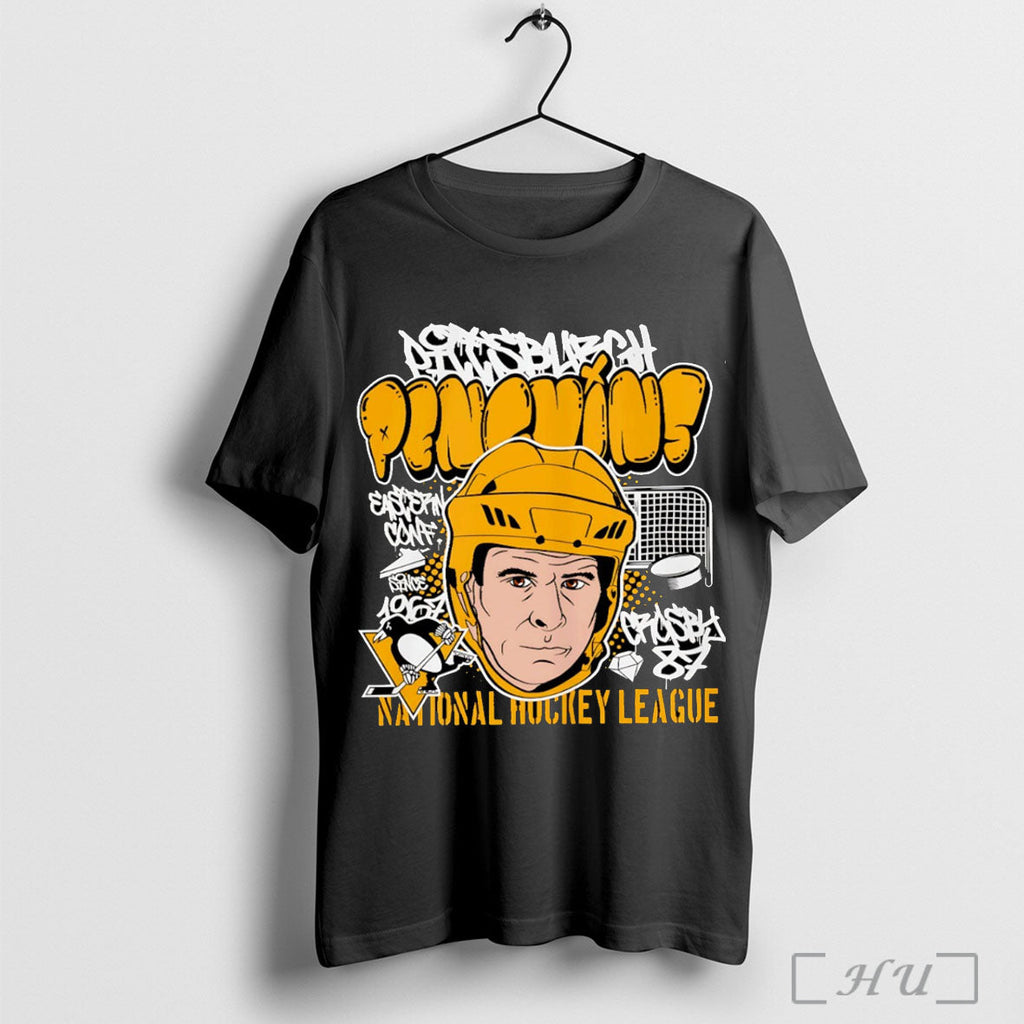 Officials Sidney Crosby Big Head Pittsburgh Penguins Nhl Cartoon T Shirt Unisex T-shirt, Sweatshirt, Hoodie, Long Sleeve Tee - T-Shirt, Sweatshirt, Hoodie