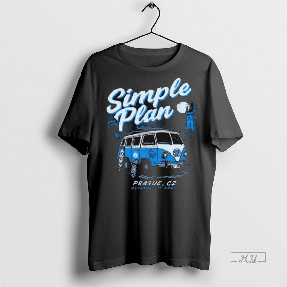 Officials Simple Plan Prague Czechia October 02 2025 Painting Shirt Sweater Unisex T-shirt, Sweatshirt, Hoodie, Long Sleeve Tee - T-Shirt, Sweatshirt, Hoodie