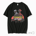 Officials Sinners Dance With The Devil Premium T Shirts Sweater Hoodie Jpg Unisex T-shirt, Sweatshirt, Hoodie, Long Sleeve Tee - T-Shirt, Sweatshirt, Hoodie