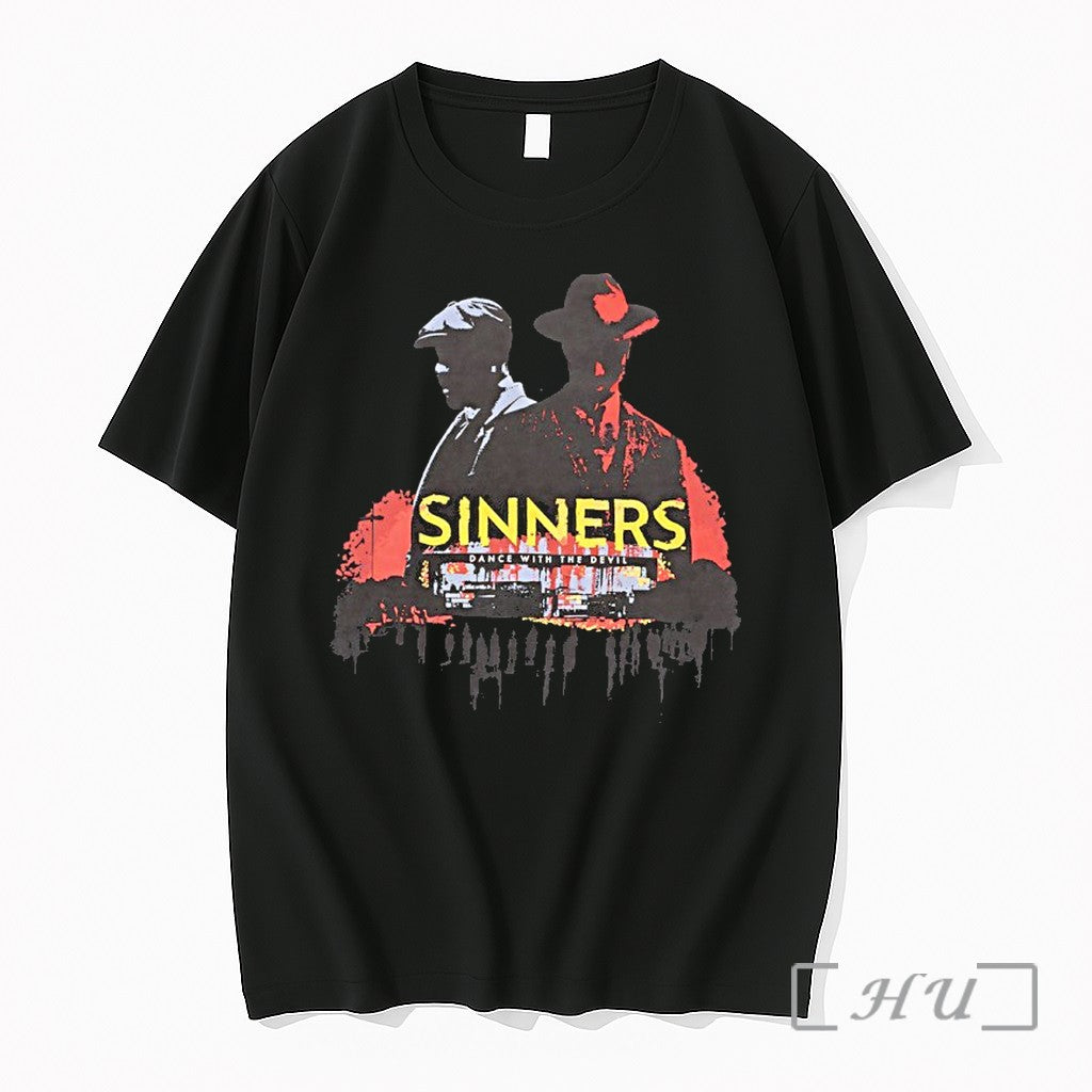 Officials Sinners Dance With The Devil Premium T Shirts Sweater Hoodie Jpg Unisex T-shirt, Sweatshirt, Hoodie, Long Sleeve Tee - T-Shirt, Sweatshirt, Hoodie