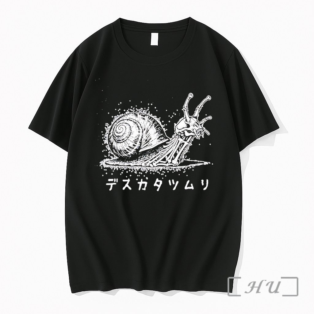 Officials Skeletal Death Snail Gothic Japanese Unisex T-shirt, Sweatshirt, Hoodie, Long Sleeve Tee - T-Shirt, Sweatshirt, Hoodie