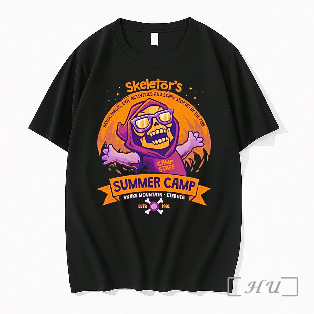 Officials Skeletors Summer Camp Snake Mountain Summer Camp Estd 1981 Unisex T-shirt, Sweatshirt, Hoodie, Long Sleeve Tee - T-Shirt, Sweatshirt, Hoodie