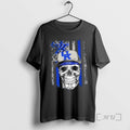 Officials Skull Wearing Cap Kentucky Wildcats Us Flag T-Shirts, Hoodie, Sweatshirt - T-Shirt, Sweatshirt, Hoodie