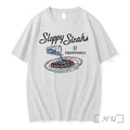Officials Sloppy Steaks At Truffonis Pouring Water White Unisex T-shirt, Sweatshirt, Hoodie, Long Sleeve Tee - T-Shirt, Sweatshirt, Hoodie