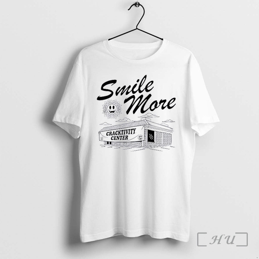 Officials Smile More Cracktivity Center Premium T Shirts Sweater Hoodie Jpg Unisex T-shirt, Sweatshirt, Hoodie, Long Sleeve Tee - T-Shirt, Sweatshirt, Hoodie
