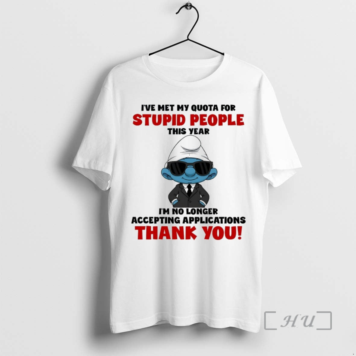 Officials Smurf Ive Met My Quota Stupid People This Year Circle T-Shirts, Hoodie, Sweatshirt - T-Shirt, Sweatshirt, Hoodie