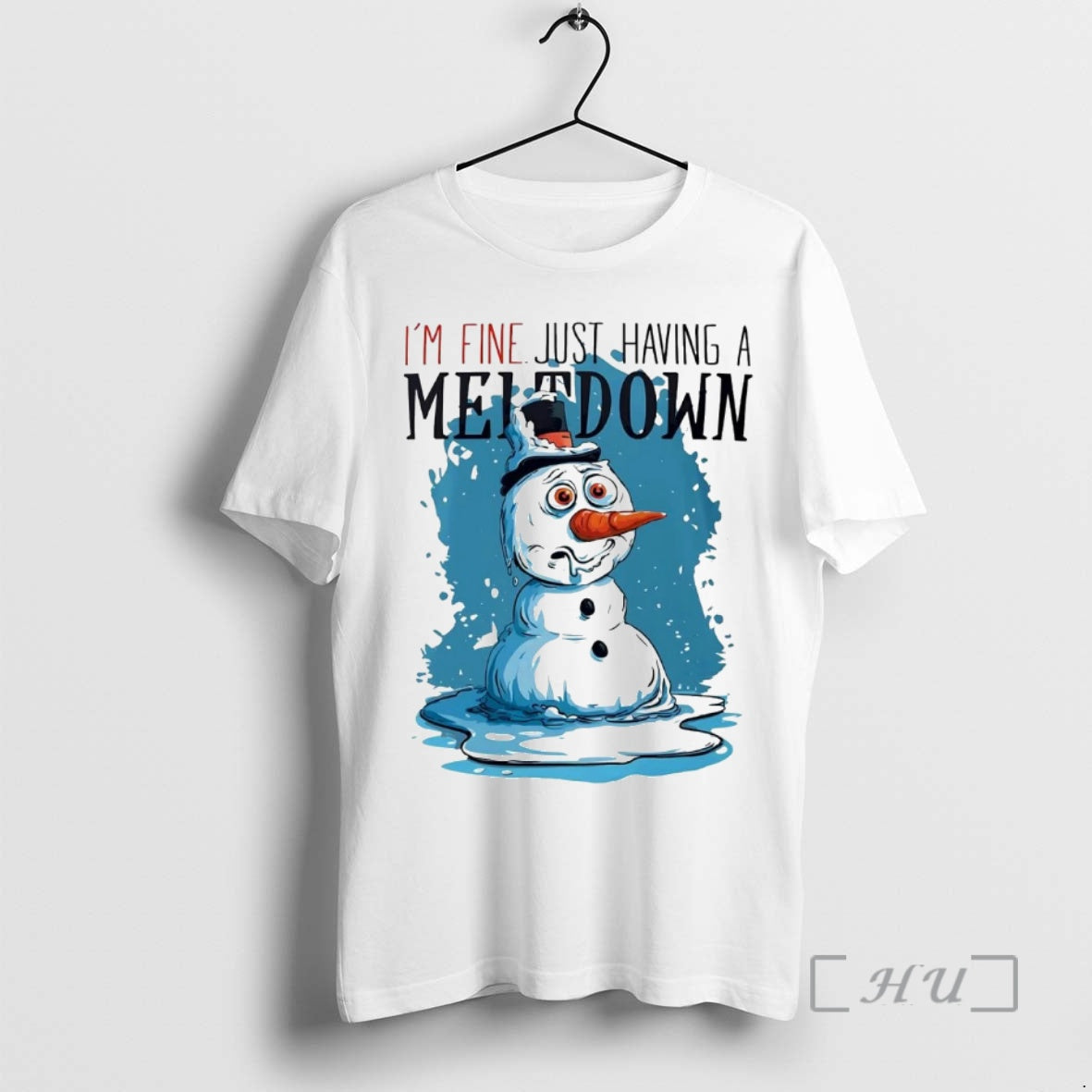 Officials Snowman Im Fine Just Having Meltdown T-Shirts, Hoodie, Sweatshirt - T-Shirt, Sweatshirt, Hoodie