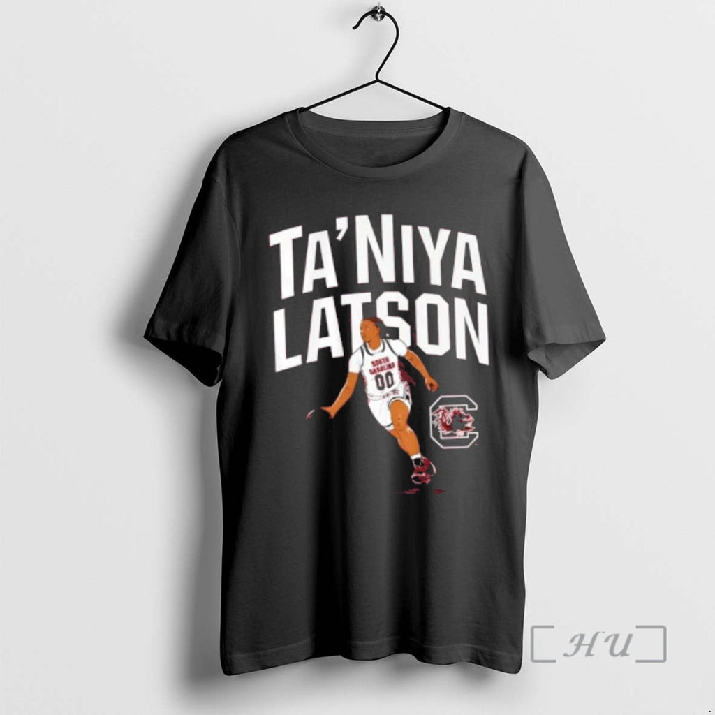 Officials South Carolina Gamecocks Basketball Taniya Latson Name Pose T-Shirts, Hoodie, Sweatshirt - T-Shirt, Sweatshirt, Hoodie