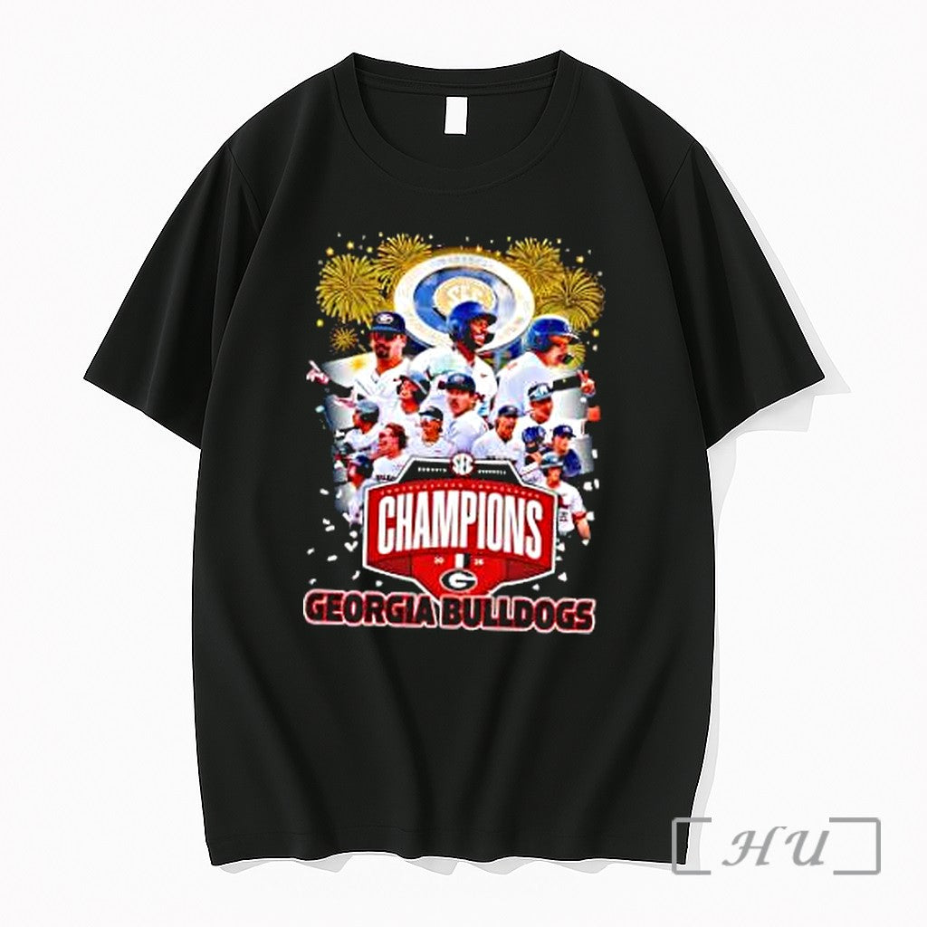 Officials Southeastern Conference Champions 2026 Georgia Bulldogs Sec Baseball Tournament Champion Premium T Shirts Sweater - T-Shirt, Sweatshirt, Hoodie