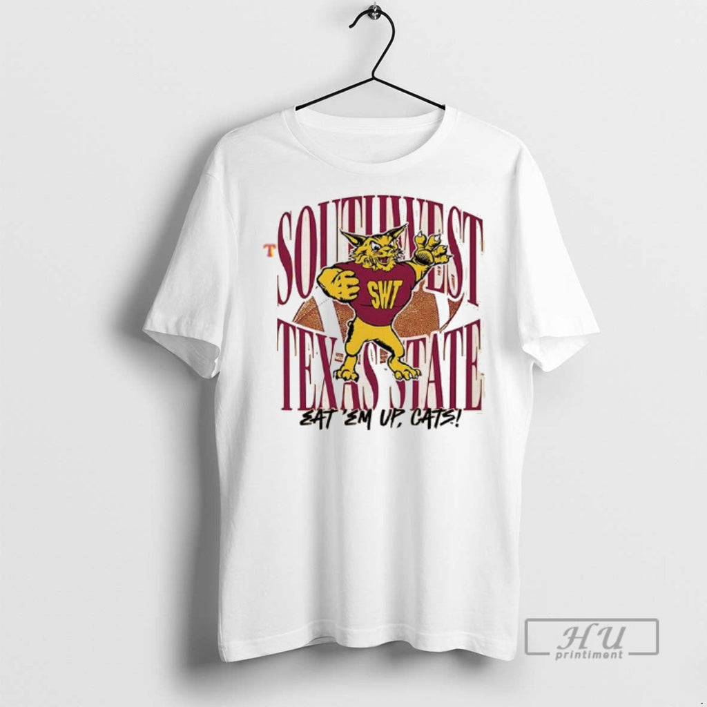 Officials Southwest Texas State 1990s Mascot T Shirt Unisex T-shirt, Sweatshirt, Hoodie, Long Sleeve Tee - T-Shirt, Sweatshirt, Hoodie