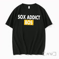 Officials Sox Addict Bos Text Tee Premium T Shirts Sweater Hoodie Jpg Unisex T-shirt, Sweatshirt, Hoodie, Long Sleeve Tee - T-Shirt, Sweatshirt, Hoodie