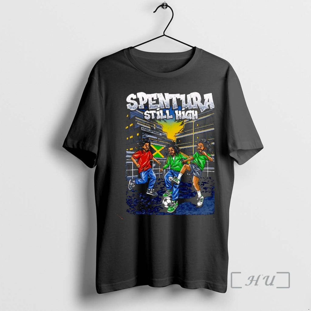 Officials Spentura Still High Soccer Jamaica Flag T-Shirts, Hoodie, Sweatshirt - T-Shirt, Sweatshirt, Hoodie