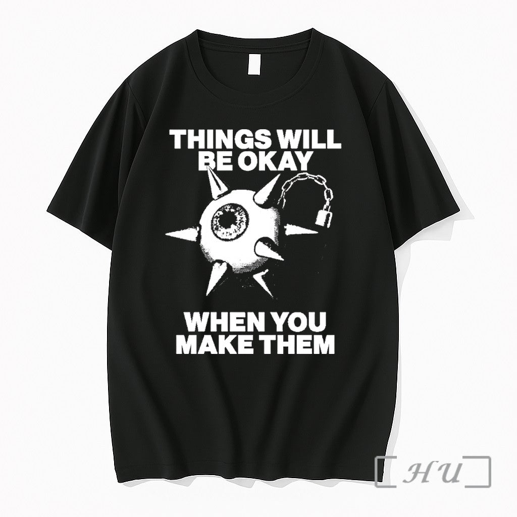 Officials Spiked Mace Things Will Re Okay When You Make Them Premium T Shirts Sweater Unisex T-shirt, Sweatshirt, Hoodie, Long Sleeve Tee - T-Shirt, Sweatshirt, Hoodie