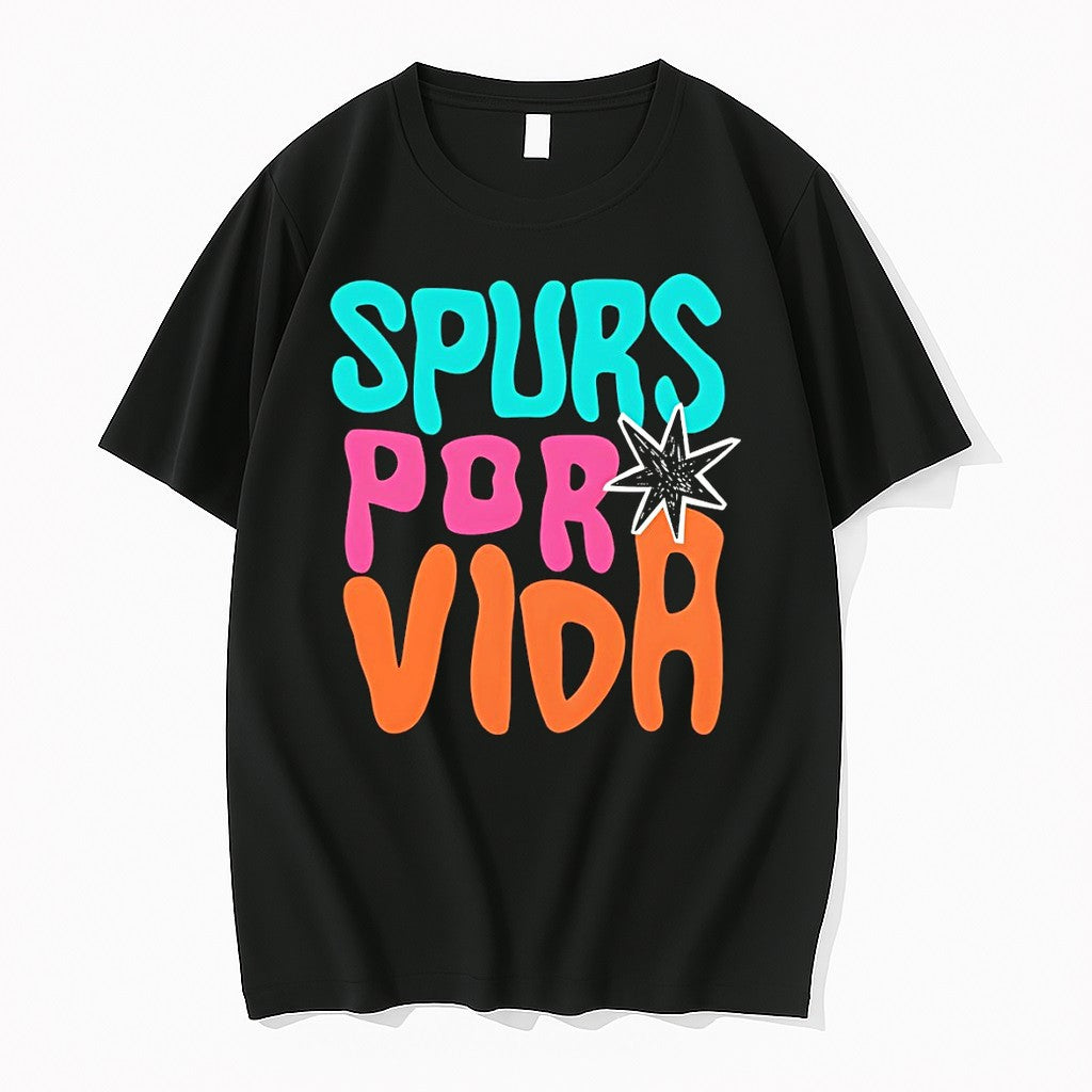 Officials Spurs Por Vida San Antonio Spurs Basketball Nba 2026 Premium T Shirt Unisex T-shirt, Sweatshirt, Hoodie, Long Sleeve Tee - T-Shirt, Sweatshirt, Hoodie