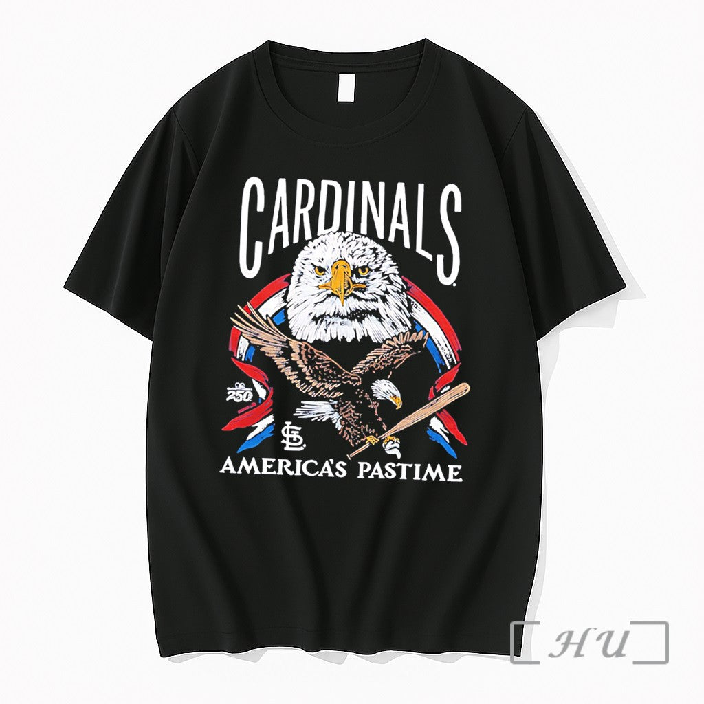 Officials St Louis Cardinals Americas Pastime 250th Tri Blend Tee Unisex T-shirt, Sweatshirt, Hoodie, Long Sleeve Tee - T-Shirt, Sweatshirt, Hoodie