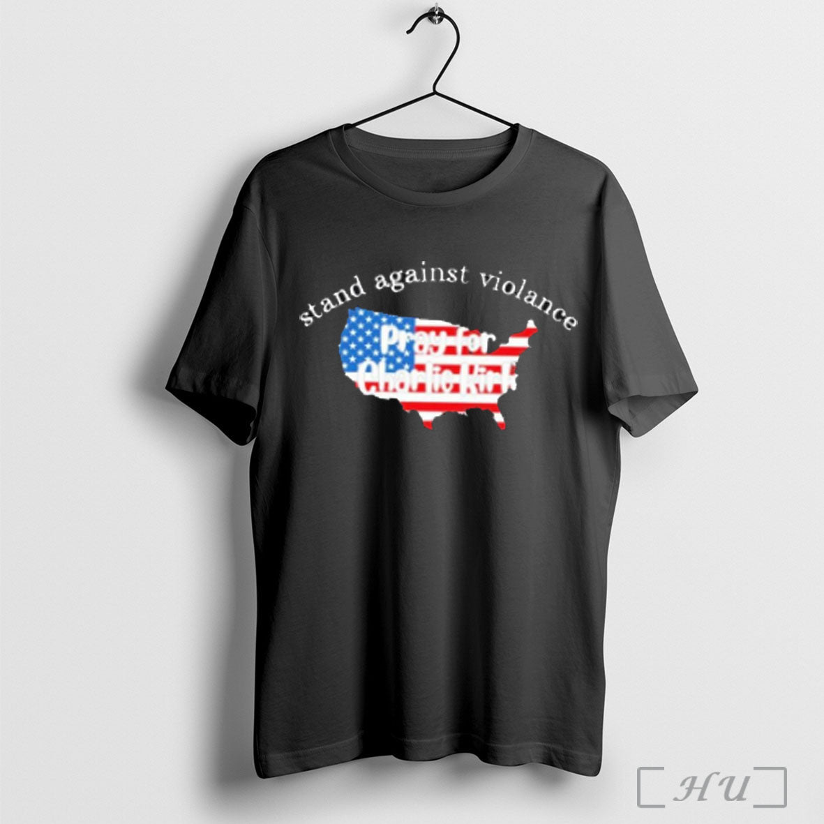 Officials Stand Against Violence Pray For Charlie Kirk T Shirt Unisex T-shirt, Sweatshirt, Hoodie, Long Sleeve Tee - T-Shirt, Sweatshirt, Hoodie