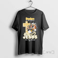 Officials Steelers My Veins Jesus Mascot My Heart Mascots T-Shirts, Hoodie, Sweatshirt - T-Shirt, Sweatshirt, Hoodie