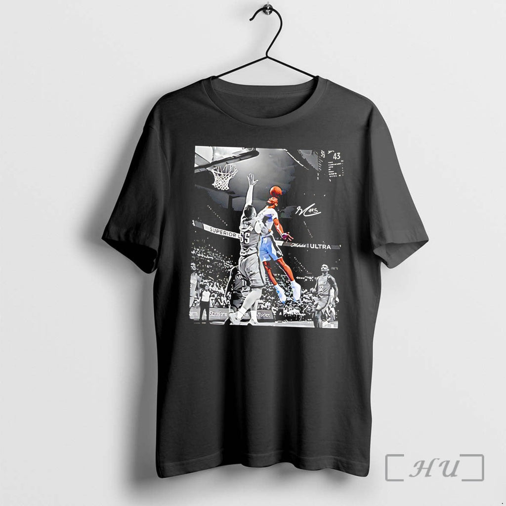 Officials Stephon Castle Dunk Over Isaiah Hartenstein Tee Unisex T-shirt, Sweatshirt, Hoodie, Long Sleeve Tee - T-Shirt, Sweatshirt, Hoodie